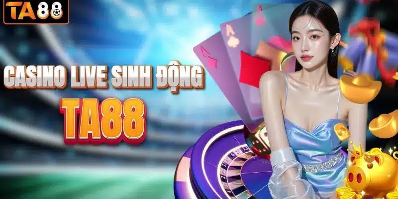 Sảnh casino live với các trò chơi hấp dẫn