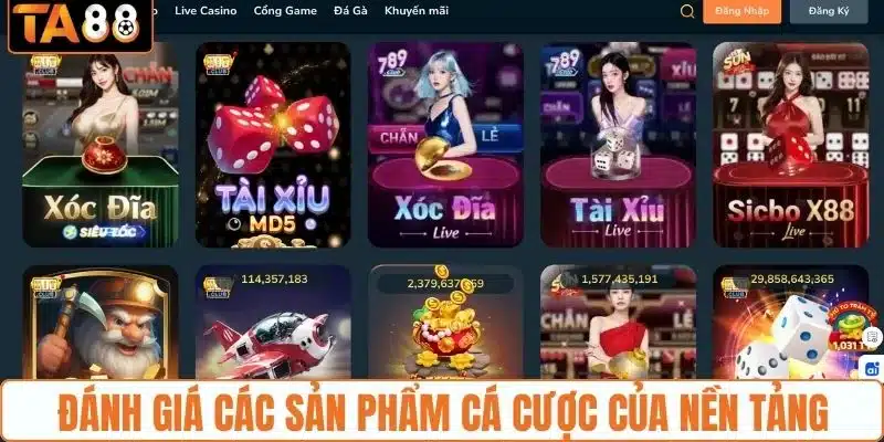 Đánh giá nhà cái TA88 về các tính năng và dịch vụ nổi bật